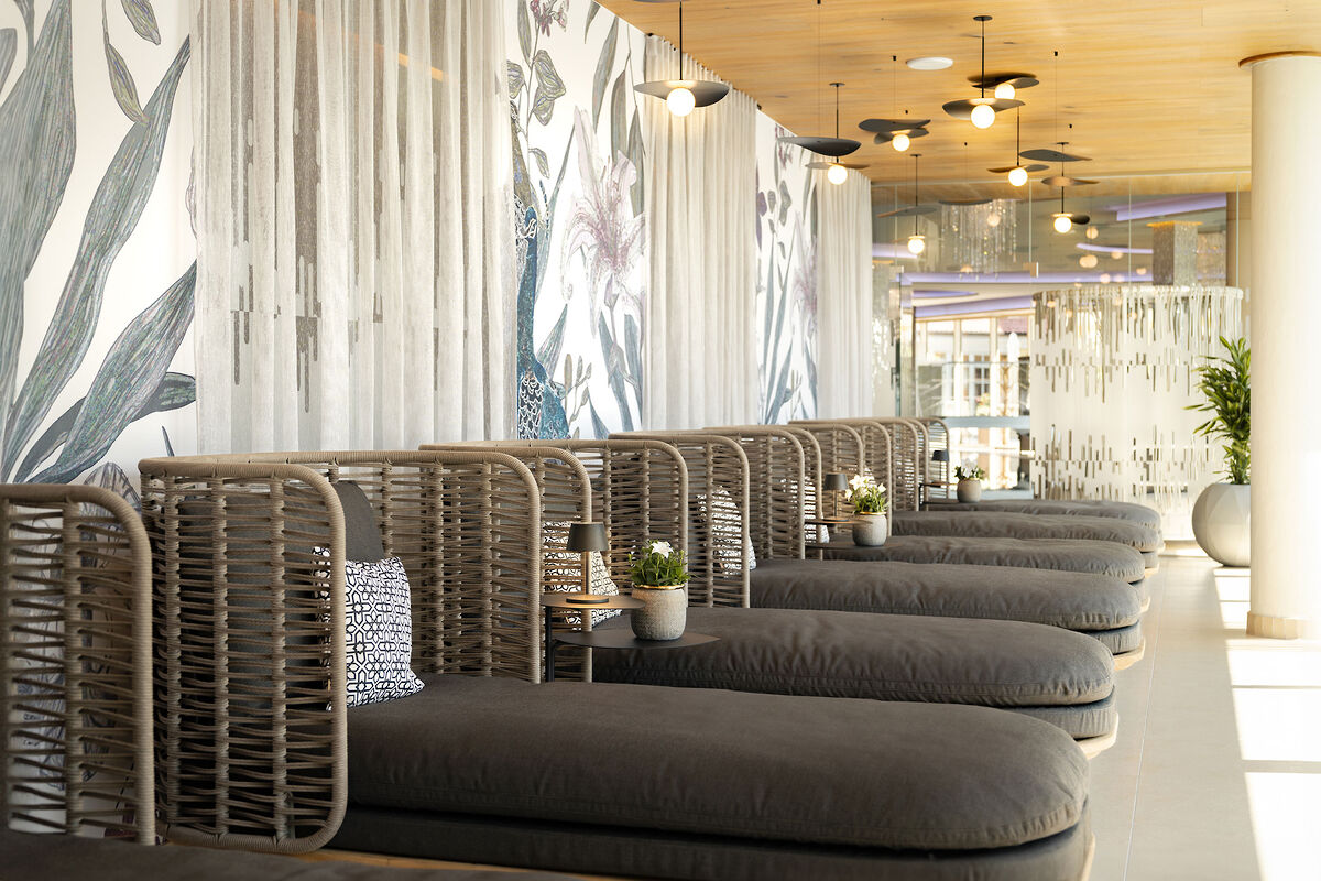 Ruheraum Lichtblick im Hallenbad - Wellness- & Sporthotel Jagdhof